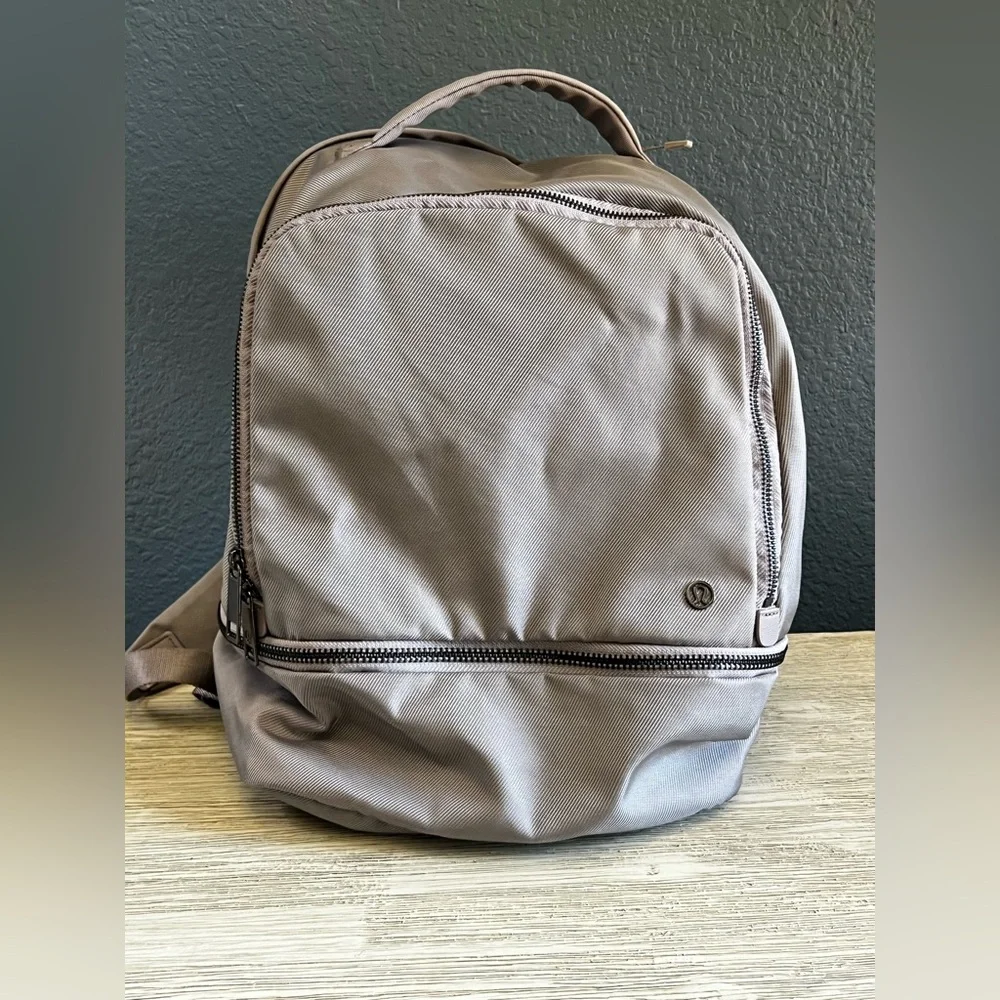 LIKE NEW!!! lululemon athletica Gray Backpack
